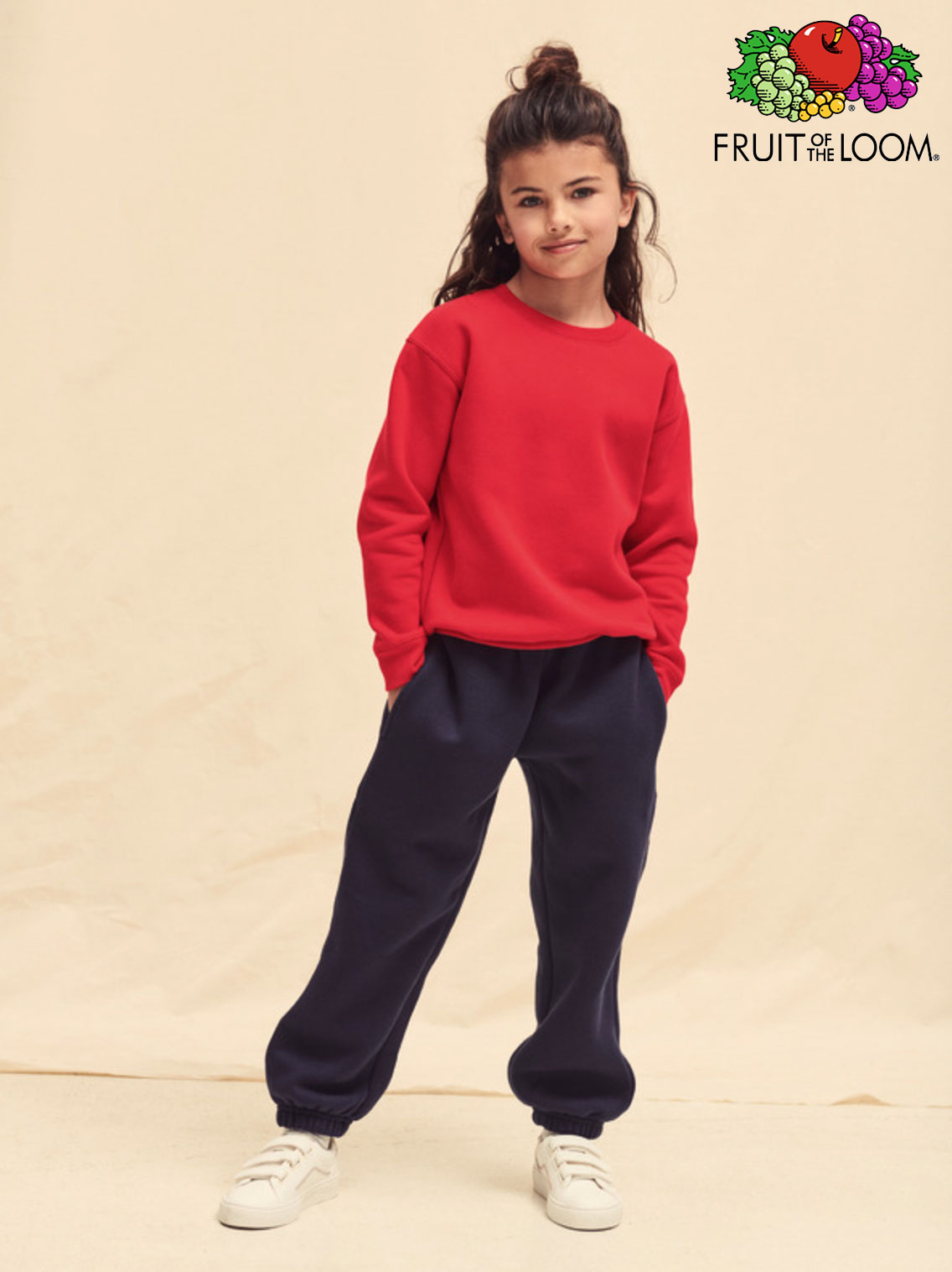 Fruit Of The Loom Pantaloncini Bambino In Poliestere, Vita Elastica Con Coulisse, Asciugatura Rapida