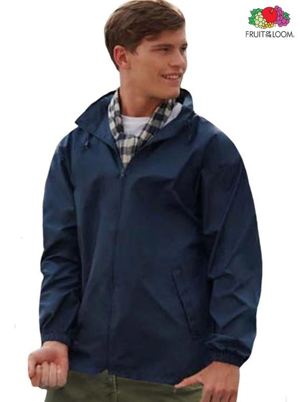 Fine Serie Uomo Giacca A Vento Fruit Of The Loom