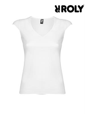 T-Shirt Manica Corta Donna Martinica 6626 100% Cotone Roly