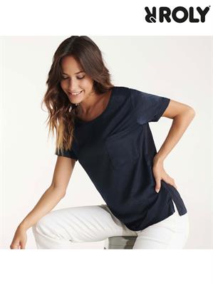 T-Shirt Manica Corta Donna Maya 6680 Sintetico Roly