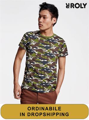 Marlo T-Shirt Manica Corta Cotone Uomo
