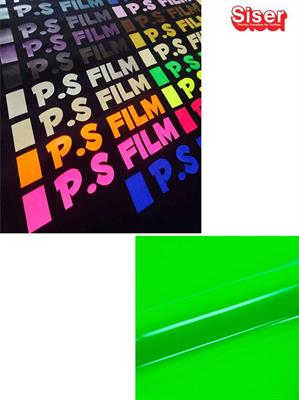 P.S. Film Verde Fluo A0026 H. 50 X 1Mt.