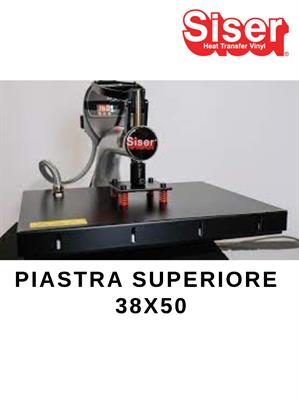 PIASTRA SUPERIORE 38X50 PRESSA ELETTRICA SISER TSONE