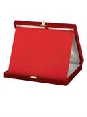 Astuccio 21X17X3 Rosso Per Targhe In Alluminio