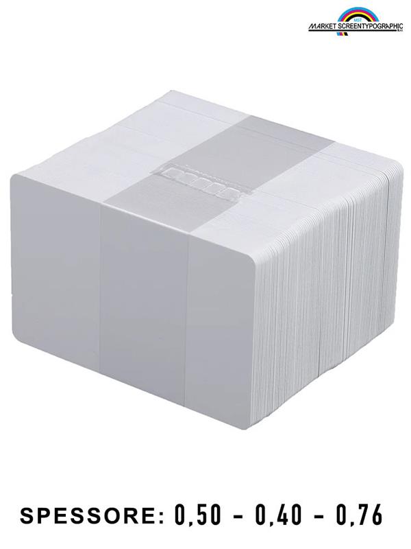 Carte Cards In Pvc Bianche Stampabili