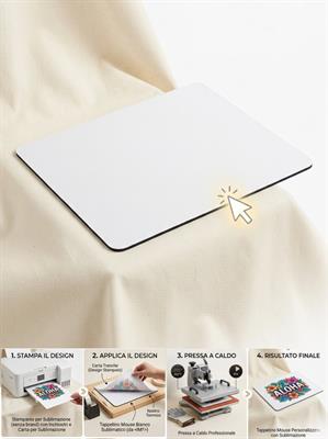 Tappetino Per Mouse Rotondo Con Stampa Labrador 19 Cm