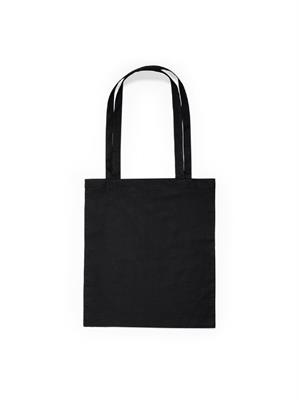 KNOLL 7521 BORSA IN COTONE MANICI LUNGHI NERO 37X41