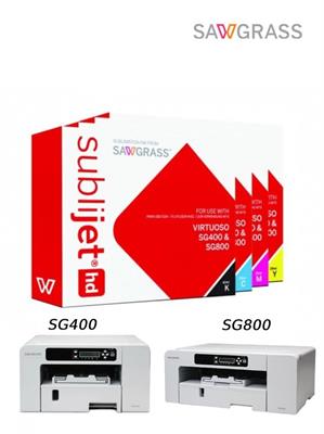 Sublijet Cartucce Sawgrass Hd Per Stampante Sg400/800