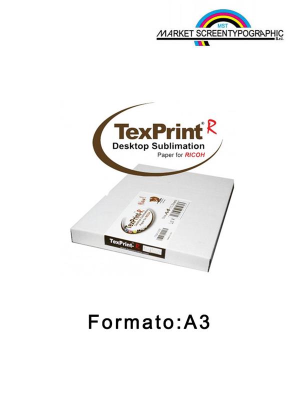 Carta Sublimatica Texprint R A3 110Fg Per Ricoh Gr.120
