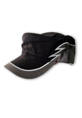 Predator Capp Nero-Grigio Con Contorni Ricamati