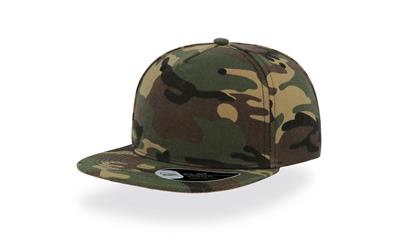 Snap Camouflage Cap Verde