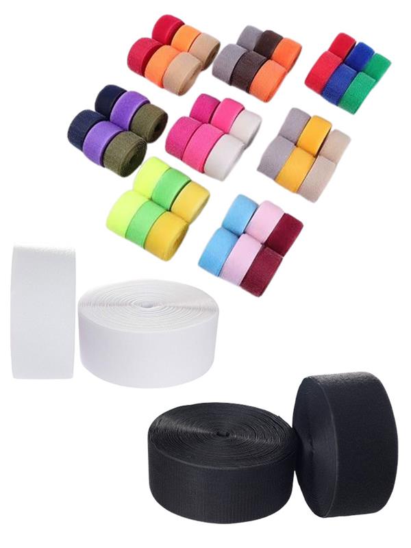 Velcro Uncino Per Ricamo Altezza Cm.10 X 25 Mt (Maschio)