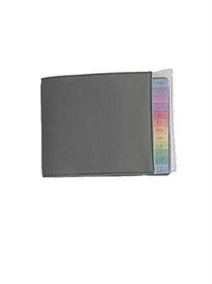 Rubrichette Tascabili Argento  7X9