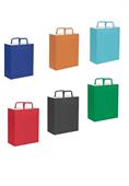 Busta Shopper In Carta Con Soffietto Cm 26X39X14 Ca Pg063