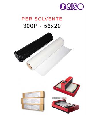 Tessuto 300P 56X20Mt Per Solvente Per Goccopro Qs200 E Qs253