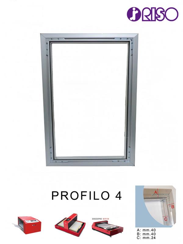 Goccopro Telai Profilo 4 Cm In Alluminio Per Goccopro