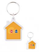 Portachiave Casa Pkn88 In Plastica Trasparente 100Pz Cr-Y