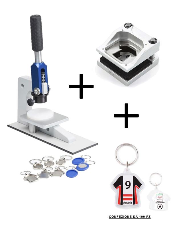 Kit Gamax Torchietto Fustella E 100 Portachiavi T-Shirt