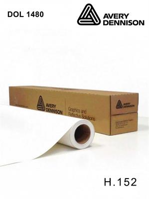 Avery Dol 1480 Lamin 142567 Trasp Opaca 152X25 Polim Perman