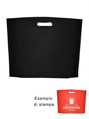 Ocean 7501 Borsa In Tnt Con Manici Fustellati 40X30X10 Nero