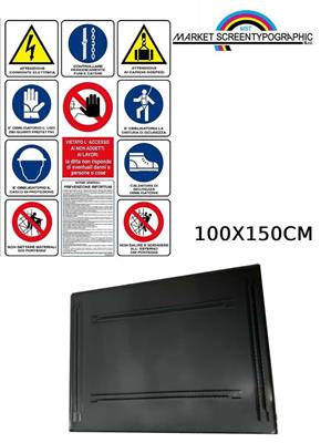 Tabelle 100X150 4 Attacchi 4 Rinforzi In Lamiera Di Ferro