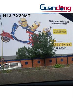Banner Frontlit Matt H.1370X30Mt Gr.440 Bl-Flhs440-13L3