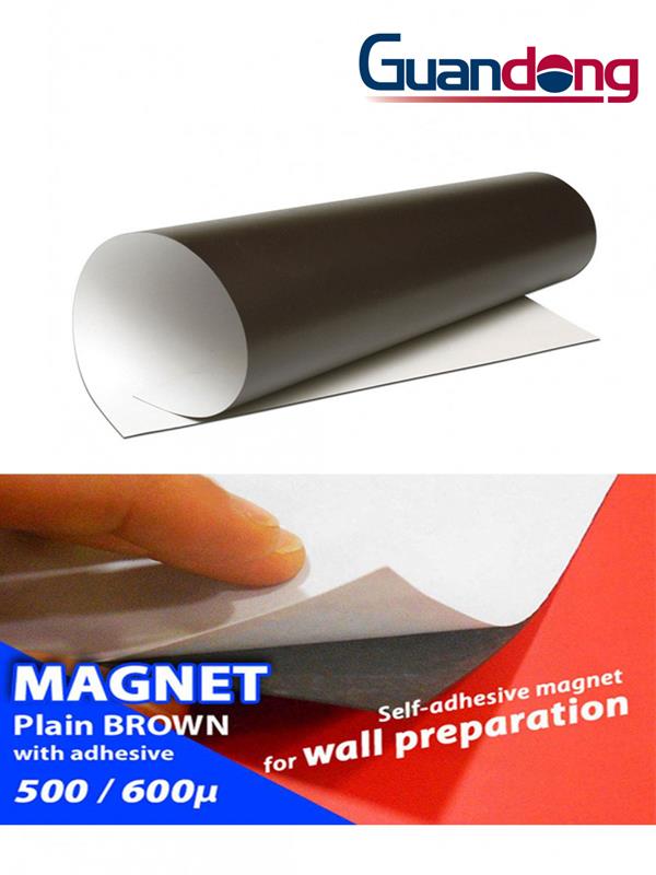 MAGNETE ADESIVO BROWN OPACO 600MY H.1,02X15 MT GUANDONG