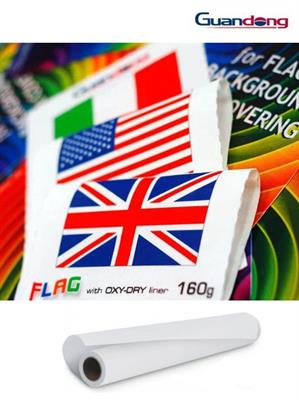 TESSUTO BANDIERE FLAG WITH OXY-DRY LINER H.1370X30MT 160GR