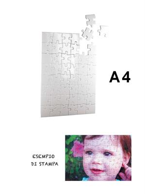 Puzzle Per Sublimazione A4 192 Pezzi Conf. 10 Puzzle
