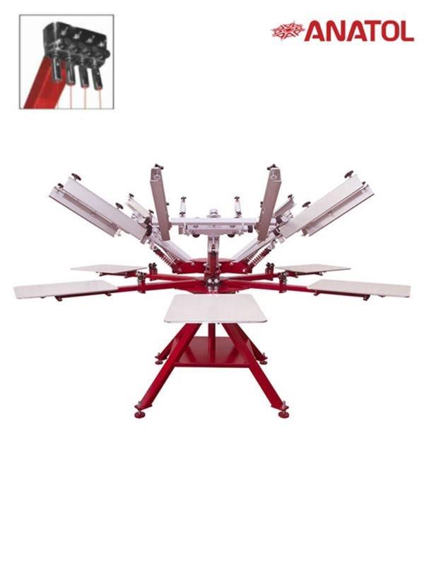 Giostra Serigrafica Manuale Anatol 4 Staz 4 Colori Lighting