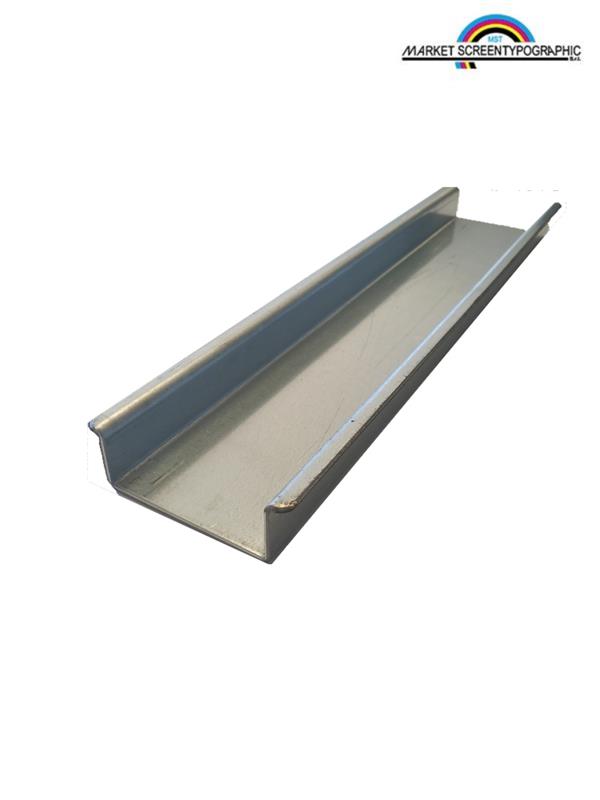 Binario In Ferro Lunghezza 35Cm Per Piani Serigrafici