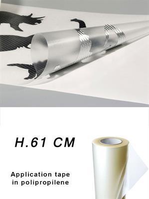 Application Tape Trasparente Polipropilene At 910H H. 61X100