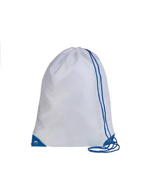 Pg280 Sacca Zaino Sublimatica Play Bianco Royal