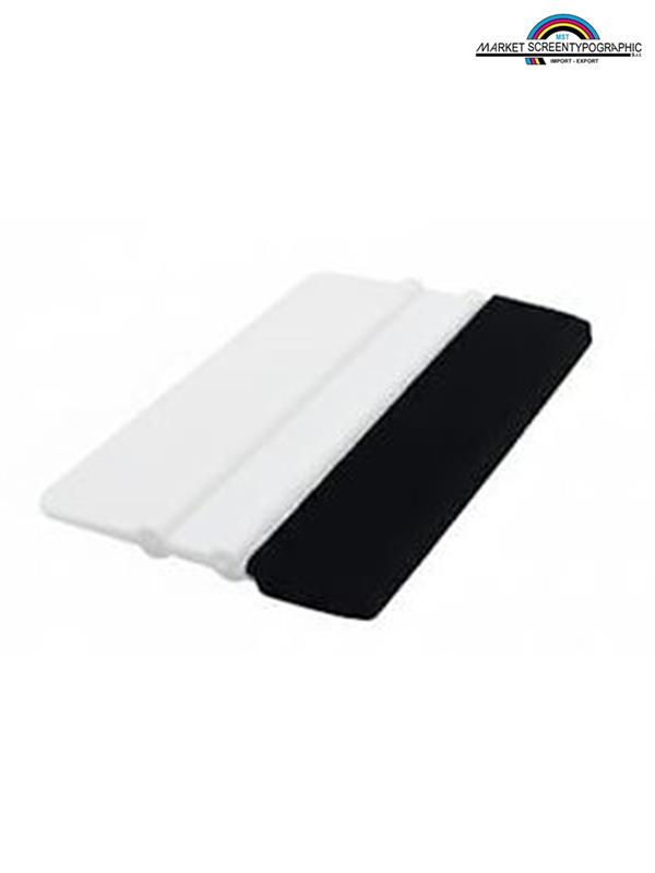 Spatole decorazione morbida con Feltro 10X7 Bianca