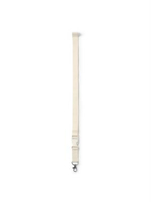 Nela 7044 Lanyard Naturale Con Moschettone.