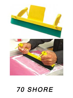 Racla 33Cm Manico Ergonomico Con Vulkollan 70 Shore