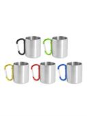 4082 Guaya Tazza In Alluminio Manico Colorato 230Ml