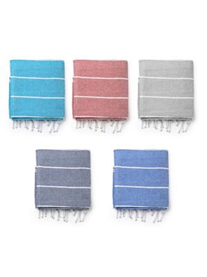 7096 Denia Asciugamano/Pareo 100% Cotone Colorato