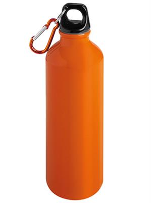 Pc493 Borraccia In Alluminio Arancio 750 Ml