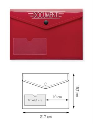 Ph502 Busta Portadocumenti In Pvc