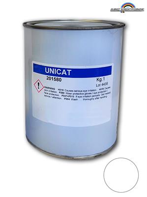 2015 Unicat Inchiostro Serigrafico Bianco Kg 1 Base Solvente