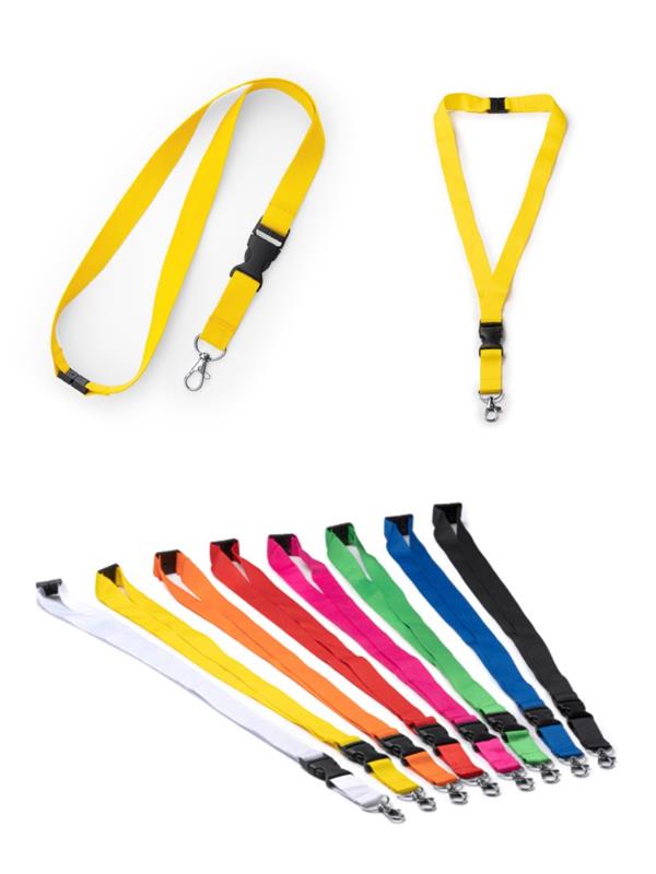 Lanyard Con Moschettone E Ganci Di Sicurezza Guest 7054