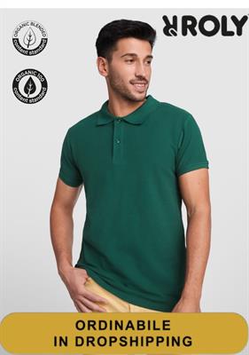 Prince 6617 Polo Maniche Corte Uomo Cotone Biologico Roly