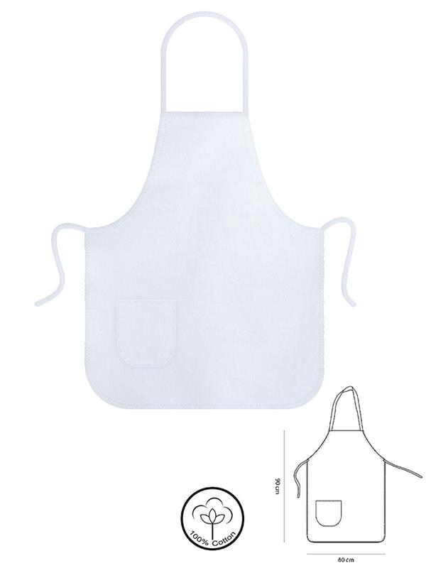 Pc606 Sinalino Da Lavoro In Cotone Bianco 180 G/M²