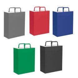 Pg064 Busta Shopper In Carta 22X29X10 Cm