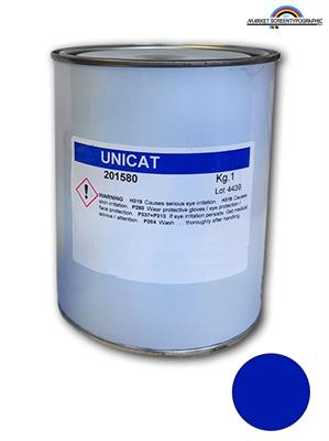 2015 Unicat Inchiostro Serigrafico Blu Kg 1 (Epoxer)