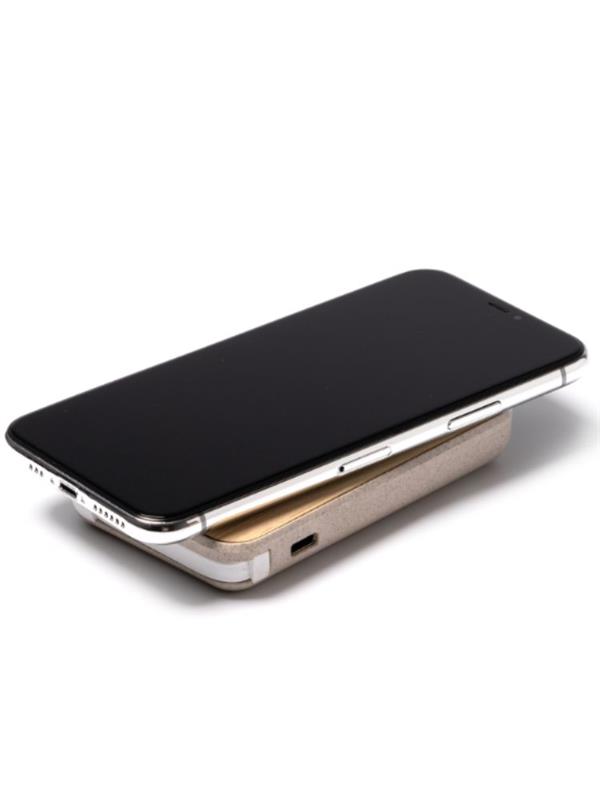1054 Brener Power Bank In Bambu' Eco 5000Mah Wireless