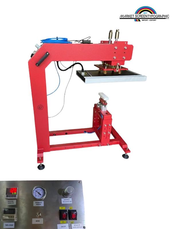Pressa A Caldo Pneumatica Dtp 4060 Formato 40X60 Max 260°
