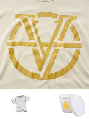 Inchiostro Serigrafico Oro E  Argento Shine Base Acqua