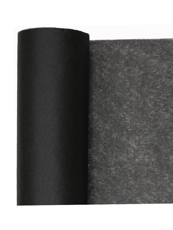 Fliselina T75 H60X100Mt Nera A Mano Morbida Vf7305 Ricamo
